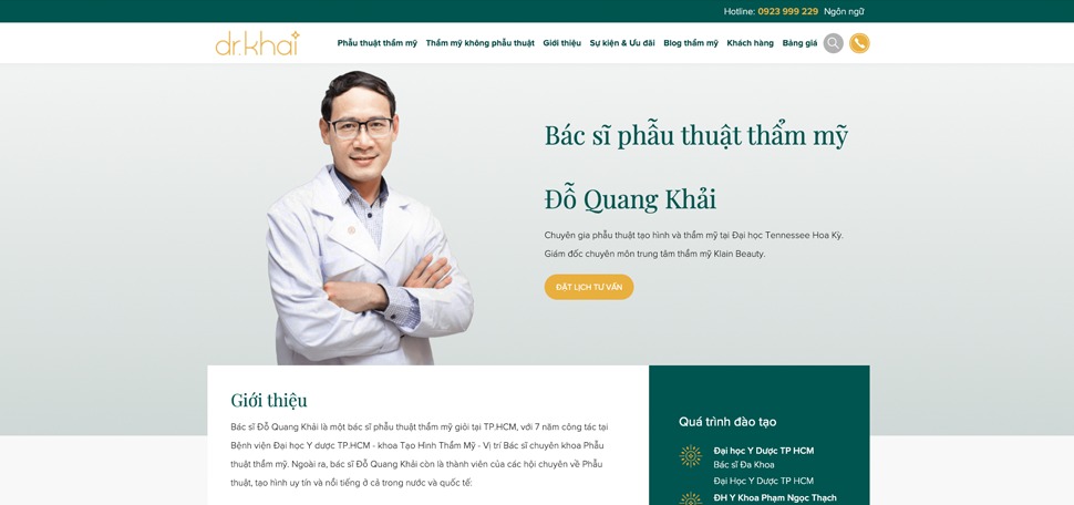 Dr. Do Quang Khai website