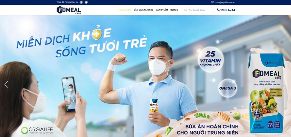 Fomeal Care website