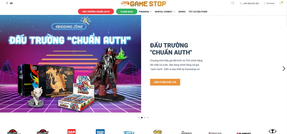 GameStop Vietnam website